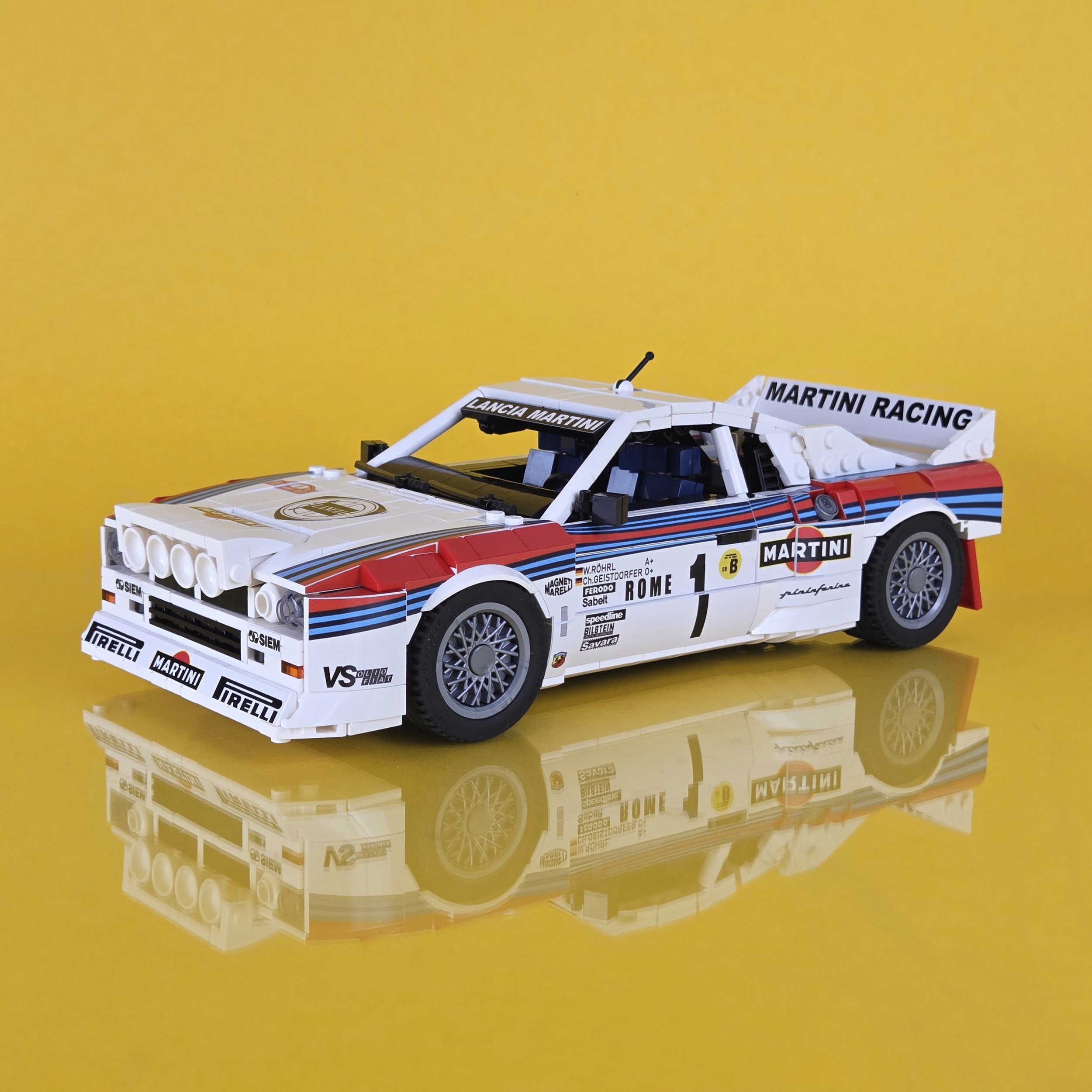 Lancia Rally 037 Inspired Kit — Pingubricks